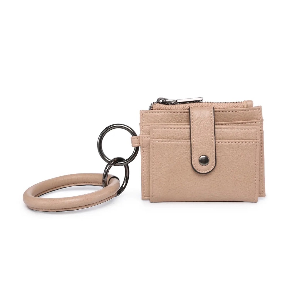 Sammie Mini Snap Wallet w/ Ring - Rose Petal - NEW WITH TAGS